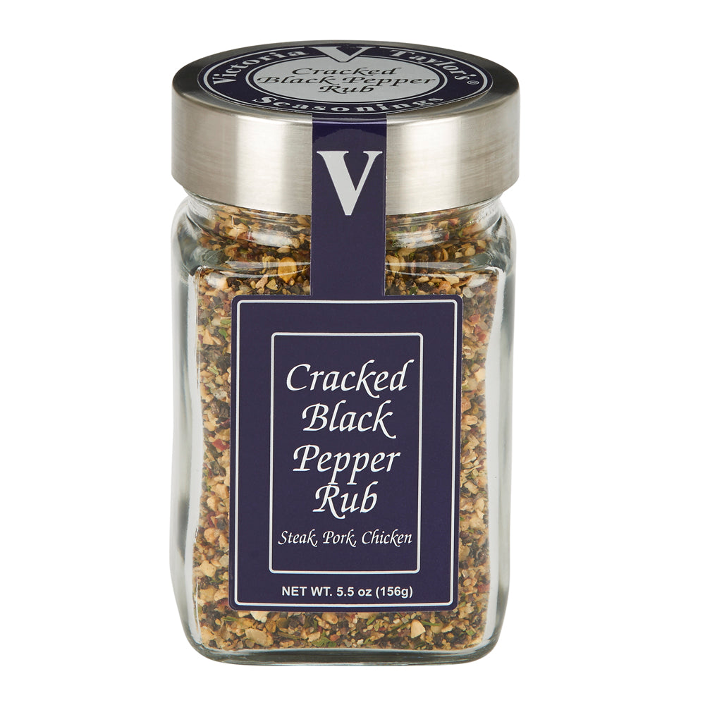 Cracked Black Pepper Rub – Victoria Gourmet