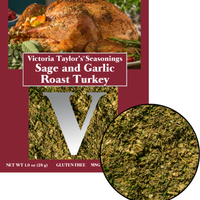 Sage and Garlic Roast Turkey Recipe Packet - Discontinued - This product also sells as Turkey Rub