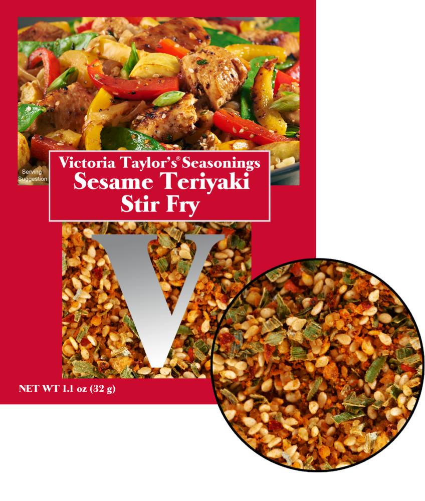 Sesame Teriyaki Stir Fry Recipe Packet - Discontinued - This product a –  Victoria Gourmet