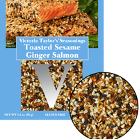 Toasted Sesame Ginger Salmon Recipe Packet - Discontinued - This product also sells as Toasted Sesame Ginger Seasoning