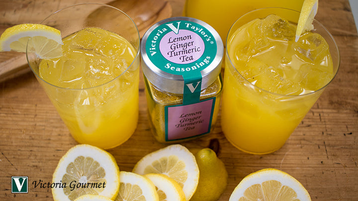 Arnold Palmer with Lemon Ginger Turmeric Tea