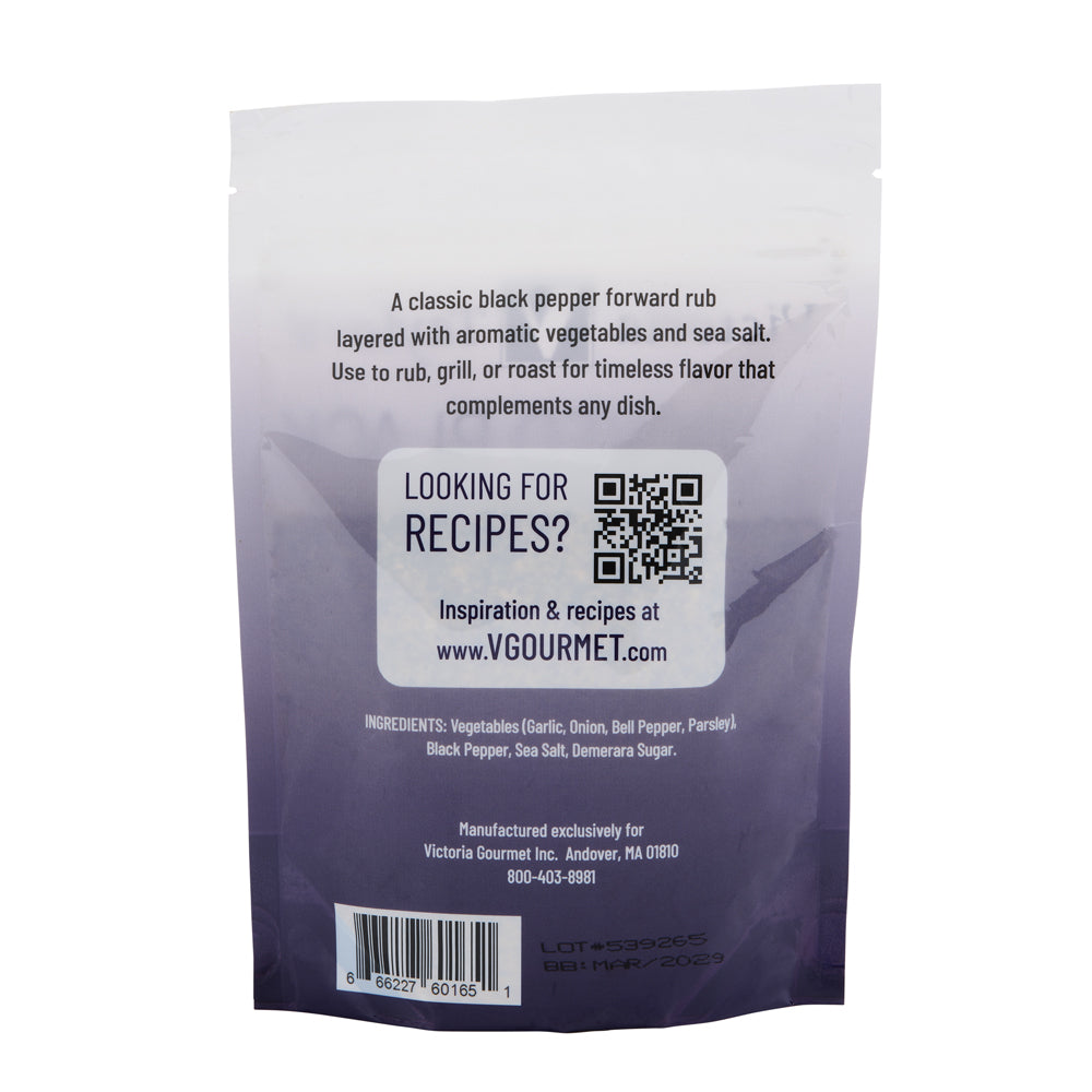 Cracked Black Pepper Rub