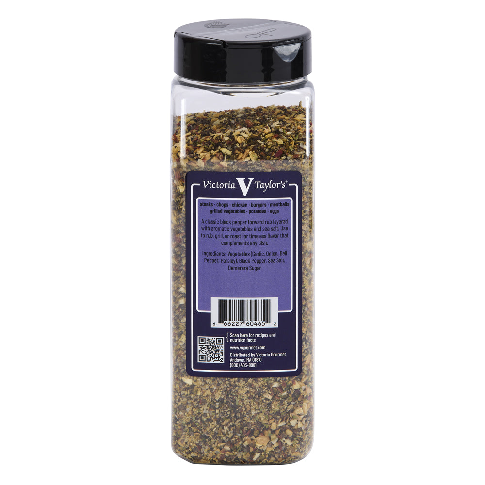 Cracked Black Pepper Rub