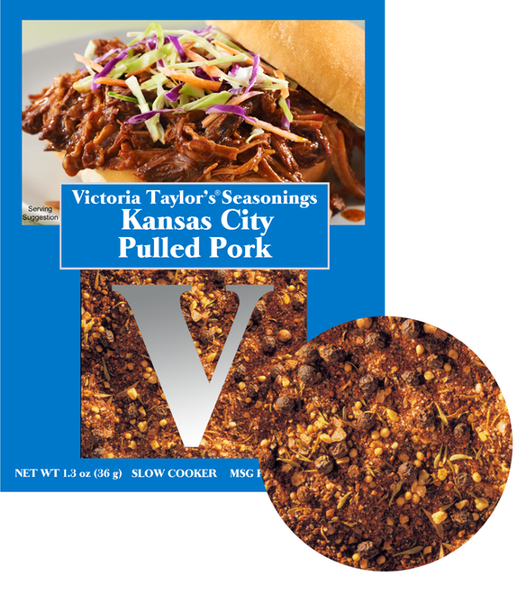 Kansas City Pulled Pork Recipe Packet - Discontinued. This product also sells as Kansas City Steak Rub