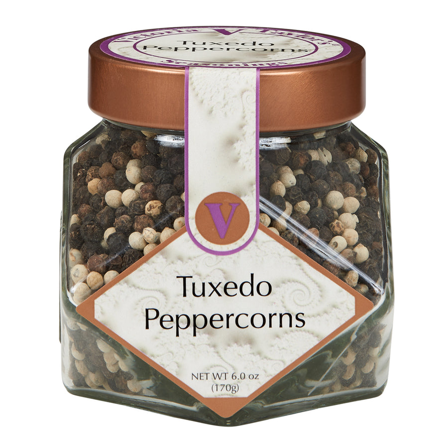 Tuxedo Peppercorns Diamond Jar
