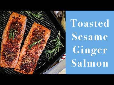 Toasted Sesame Ginger Salmon Recipe Packet - Discontinued - This product also sells as Toasted Sesame Ginger Seasoning