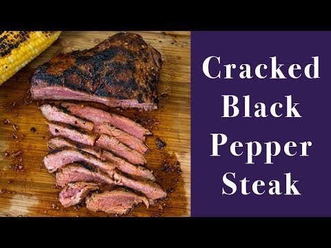 Cracked Black Pepper Steak Recipe Packet