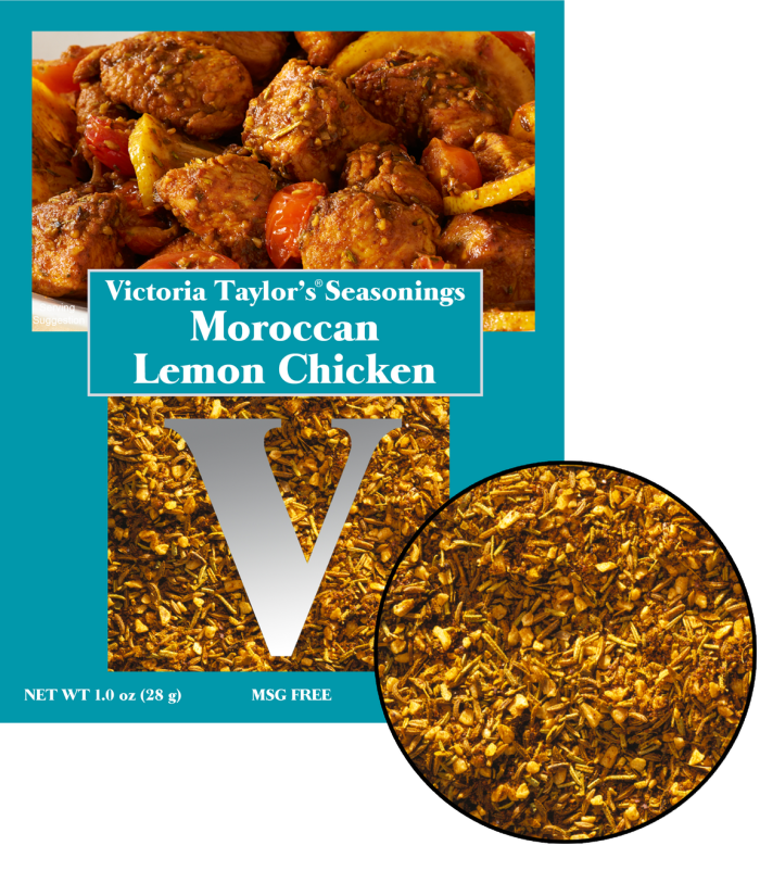 VG Moroccan Lemon Chicken Recipe Packet