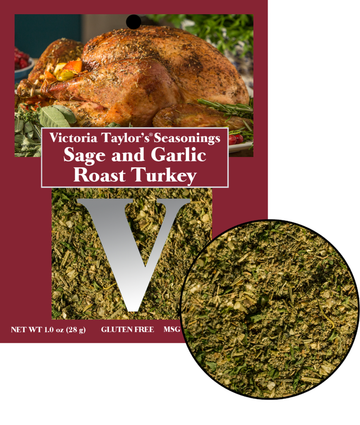 Sage and Garlic Roast Turkey Recipe Packet - Discontinued - This product also sells as Turkey Rub