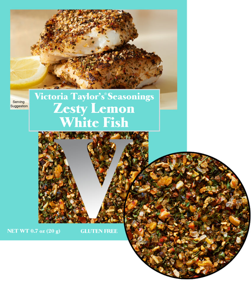 Zesty Lemon White Fish Recipe Packet